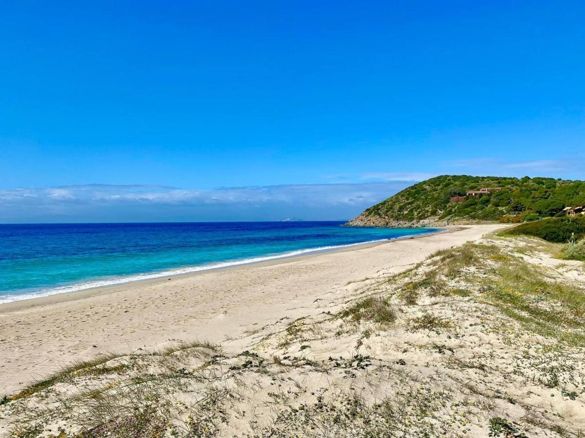 Апартаменти Beachfront House Geremeas Sardegna Екстер'єр фото