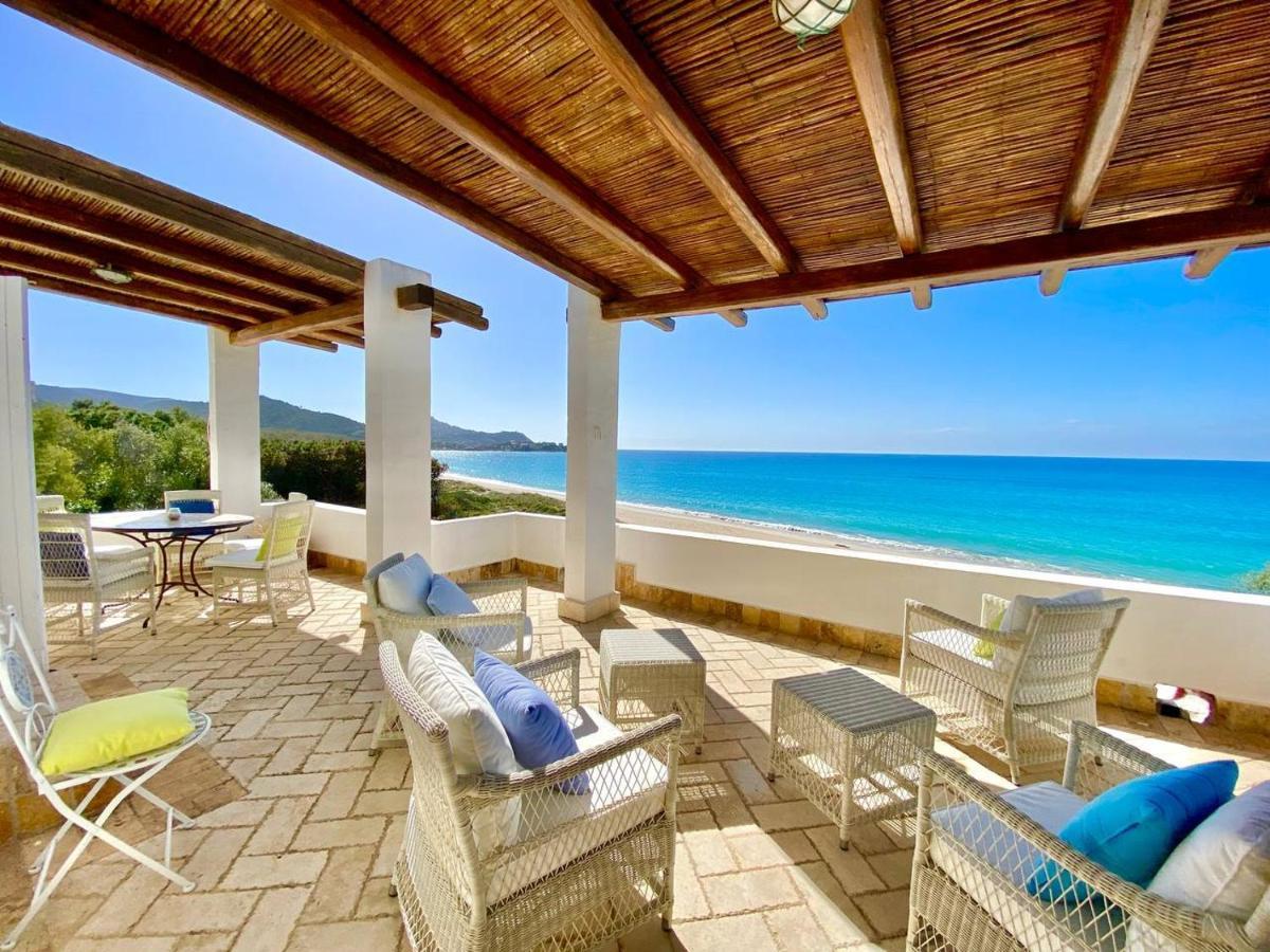 Апартаменти Beachfront House Geremeas Sardegna Екстер'єр фото