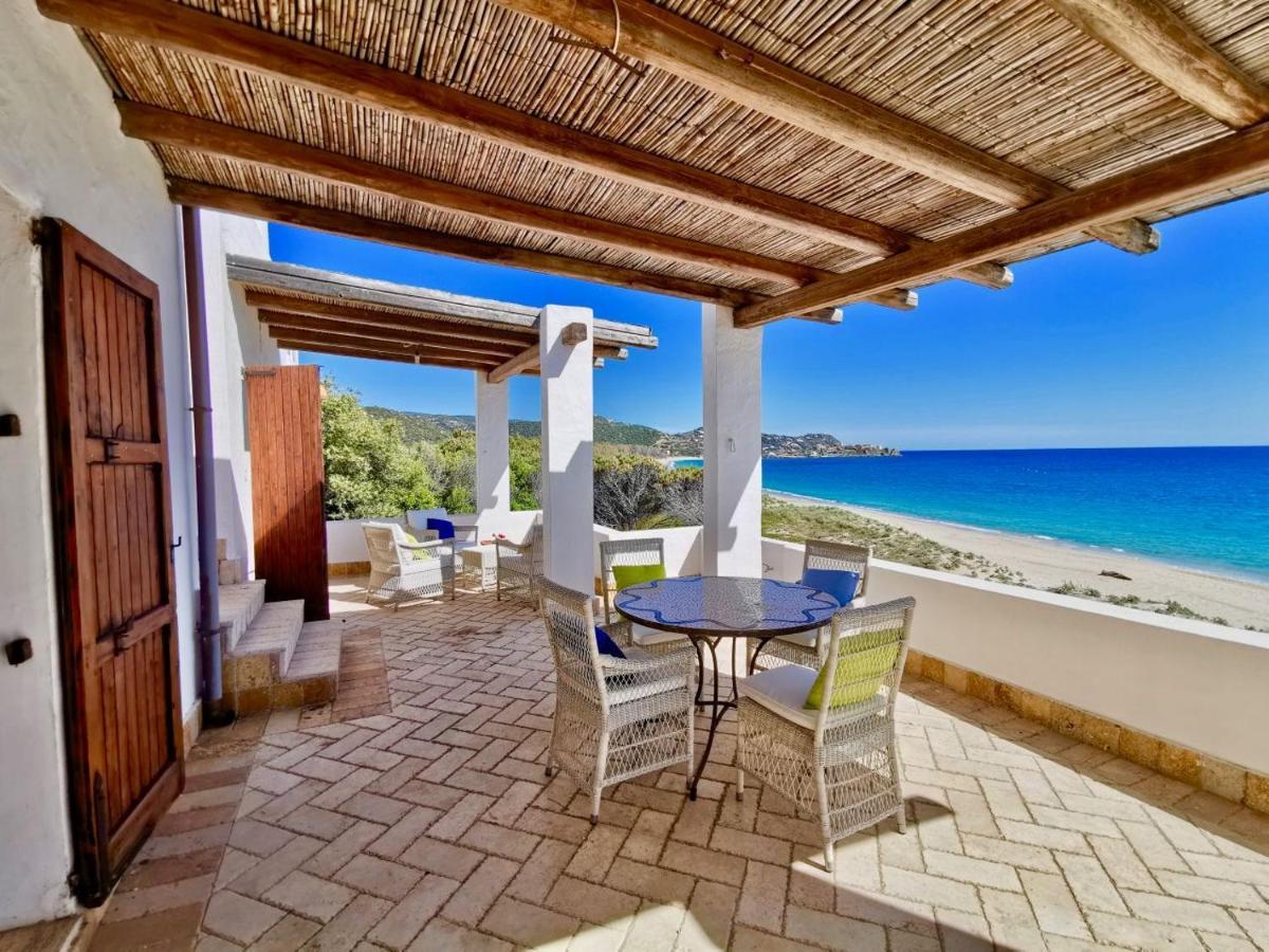 Апартаменти Beachfront House Geremeas Sardegna Екстер'єр фото