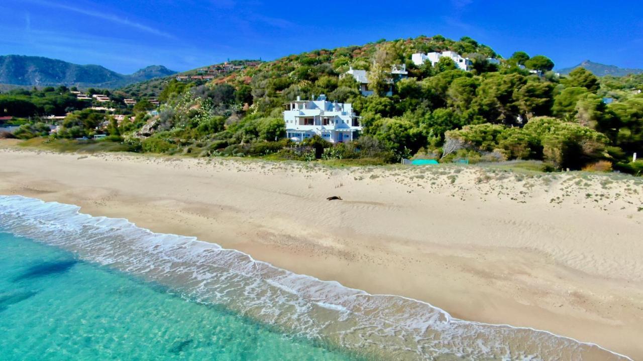 Апартаменти Beachfront House Geremeas Sardegna Екстер'єр фото