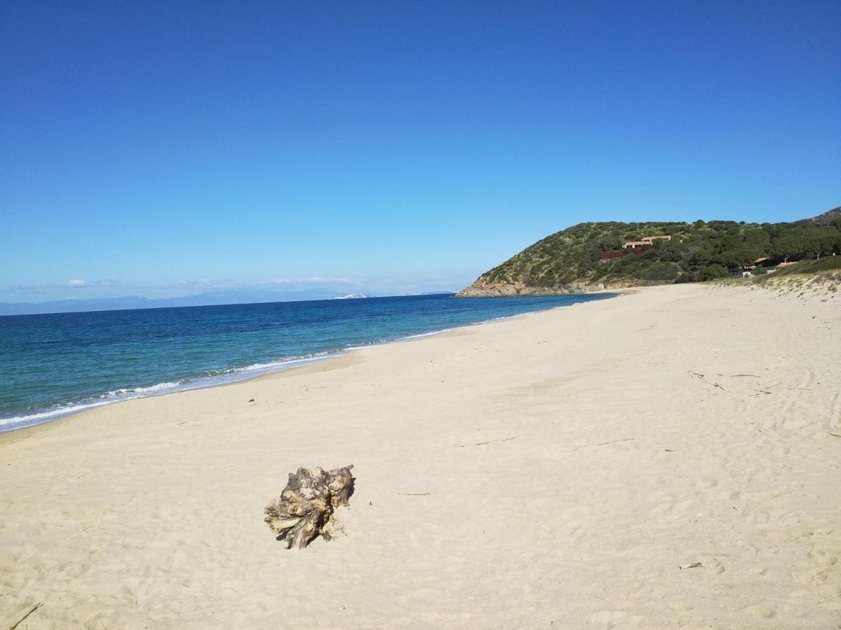 Апартаменти Beachfront House Geremeas Sardegna Екстер'єр фото